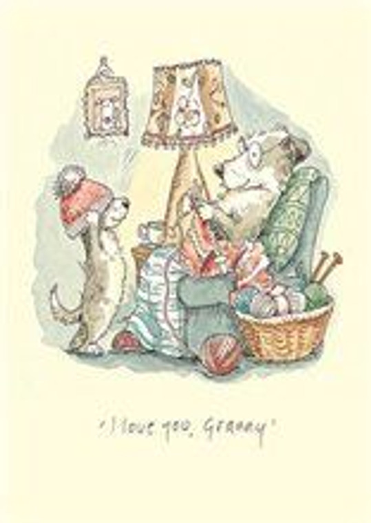 Card - I Love You, Granny