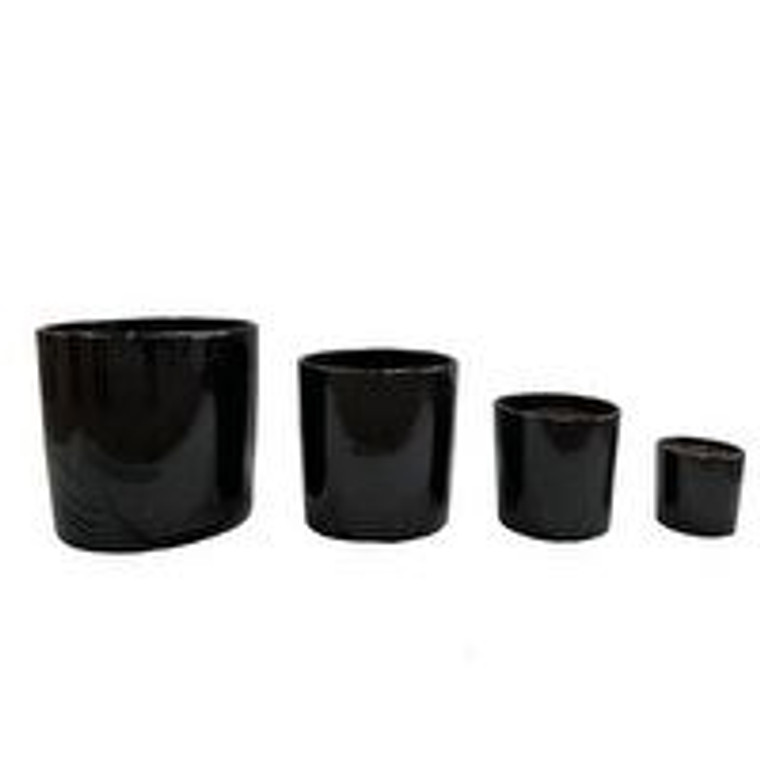Pot - Cylinder Drum Black S