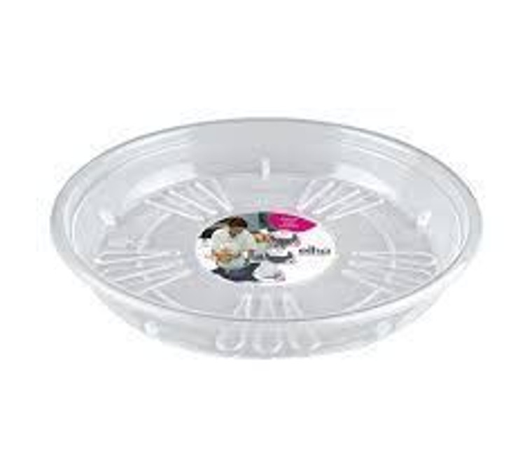 Saucer - Clear Round 25cm