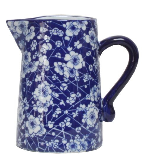 Jug - B&W Blossom L