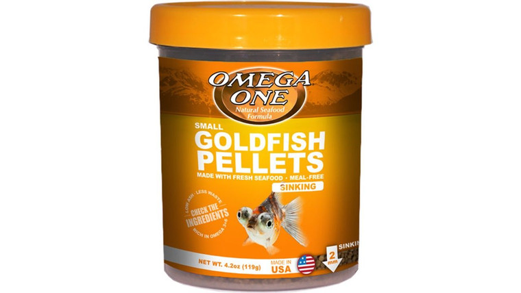 Omega Goldfish Pellets Sml 119