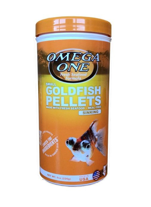 Omega Goldfish Pellets Small 2