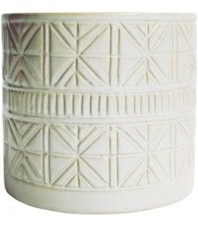 Planter - Sahara White 16cm