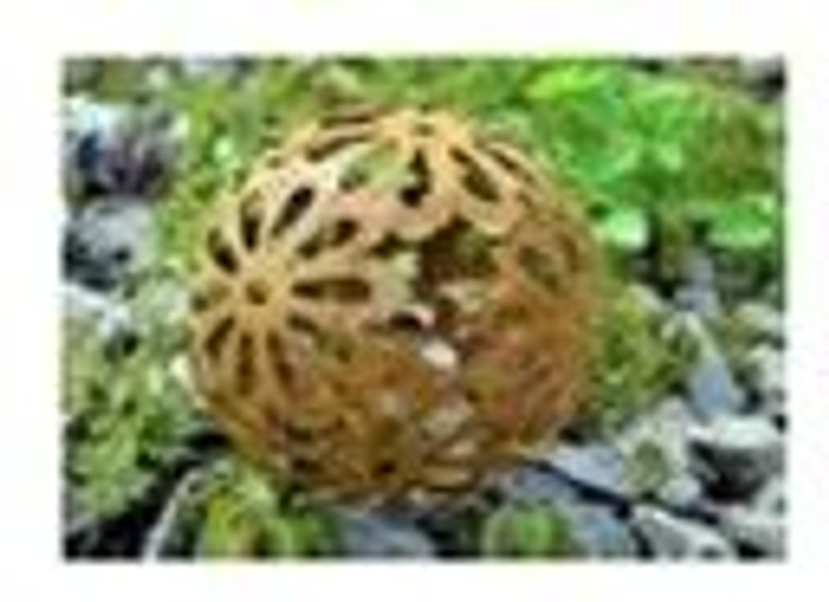 Garden Sphere - Rustic Floral (92602)