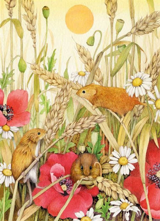 Card - Harvest Mice