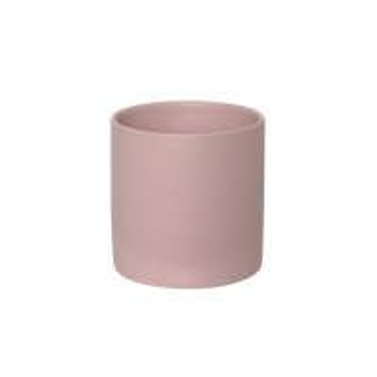 Ceramic Pot - Matte Soft Pink