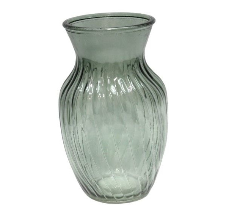 Glass - Vase Green 12x20cm