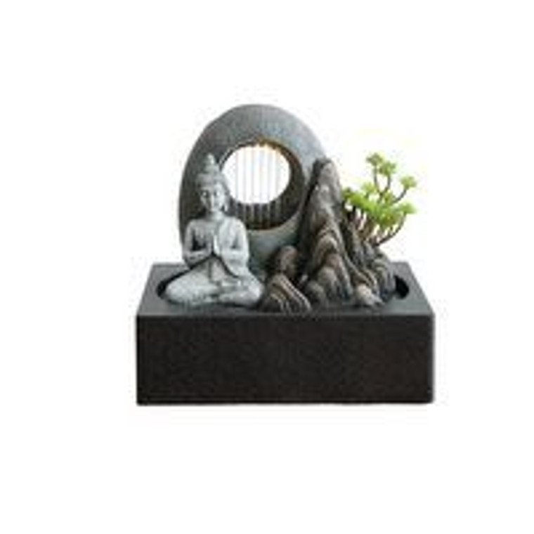 Table Fountain - Praying Buddh