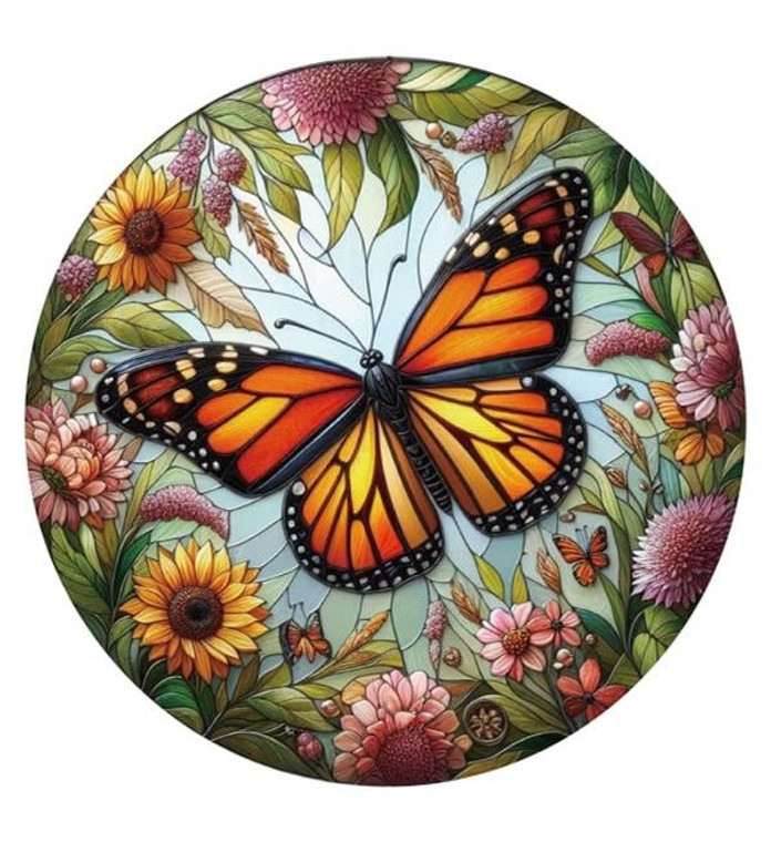 Stained Glass Hanger - Butterf