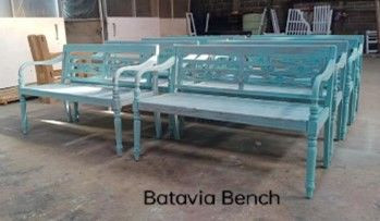 Bench - Batavia Bluewash