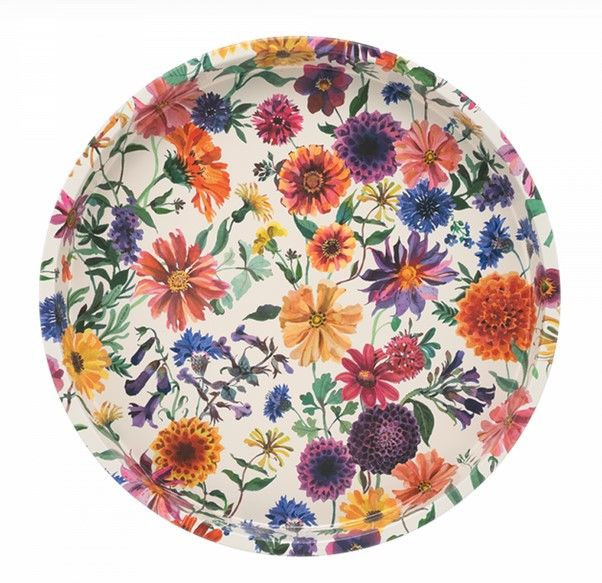 Tray - Garden Flower Deep Dish