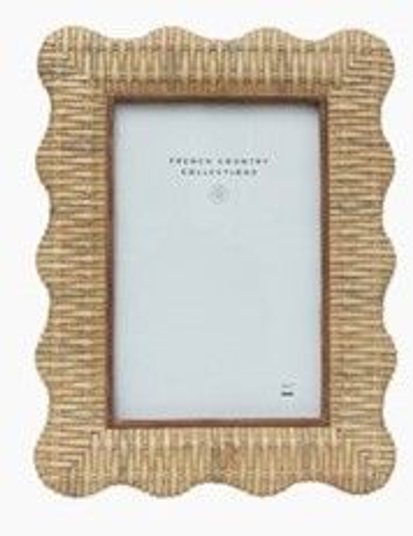 Photo Frame - Rattan Wavy 4x6