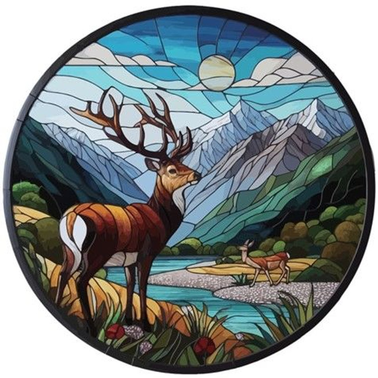 Stained Glass Hanger - Deer (115409)