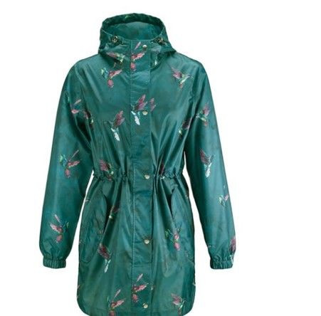 Rain Jacket - Green Hummingbir