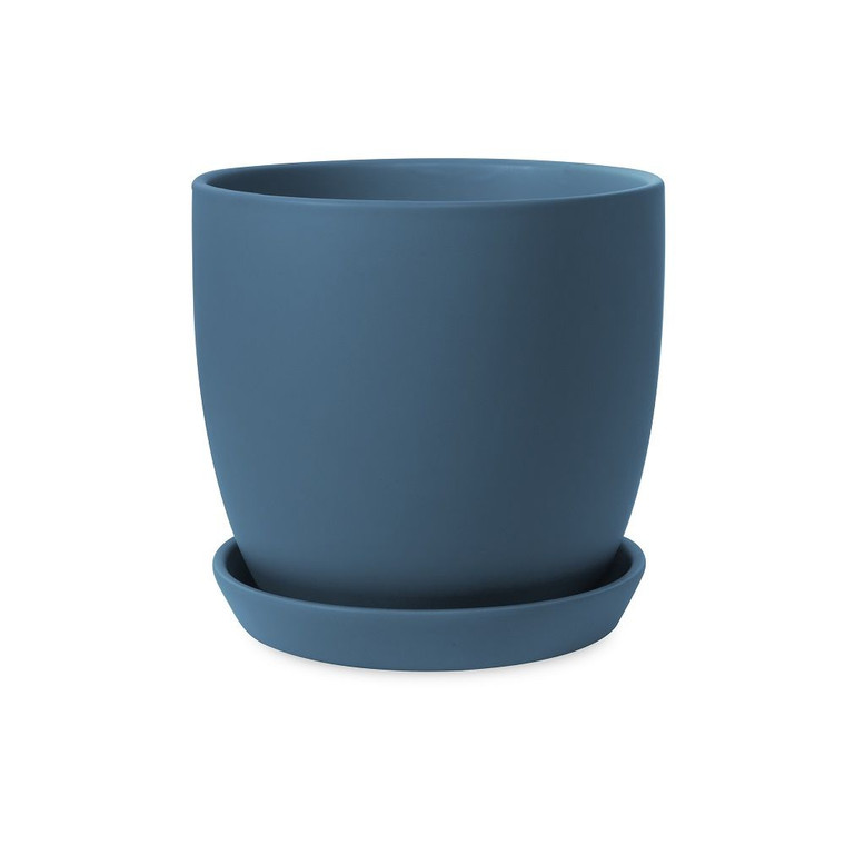 Pot - Tulip Matt Blueberry 12c
