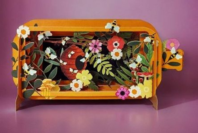 Card - Pop Up Bees