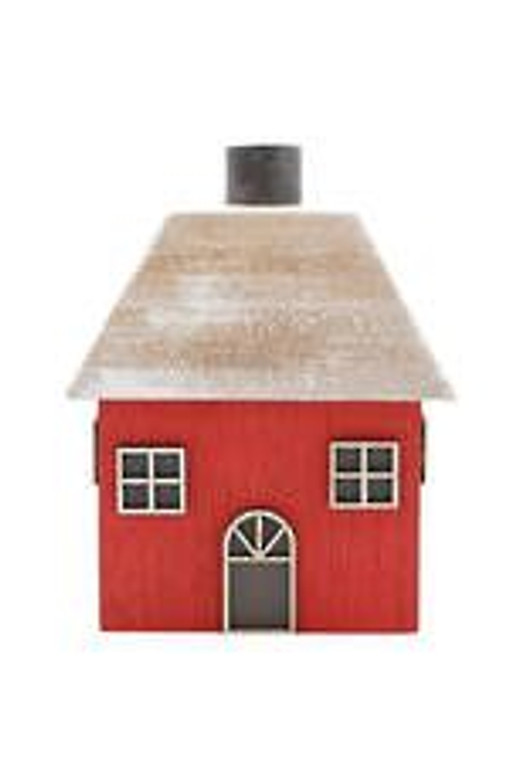 Christmas - Red Wooden House L