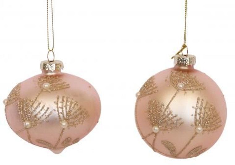 Christmas - Bauble Glitter Pin