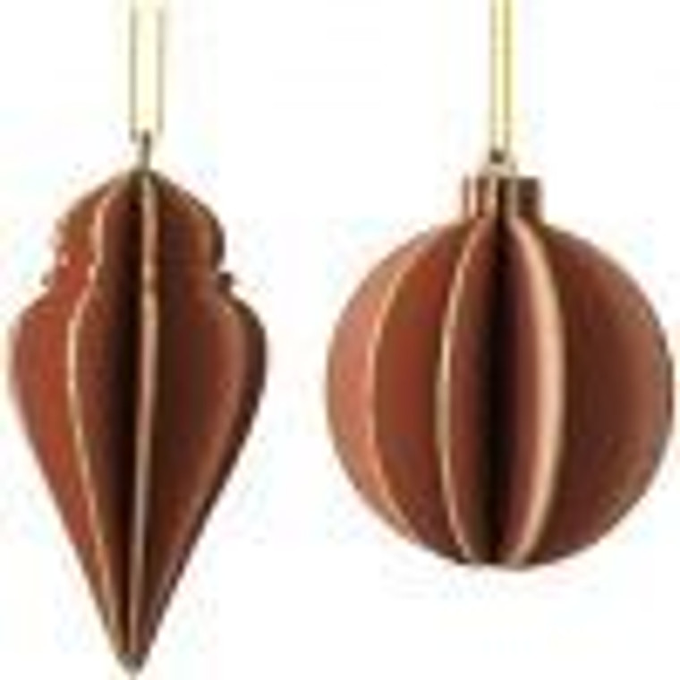 Christmas - Fan Bauble Terraco