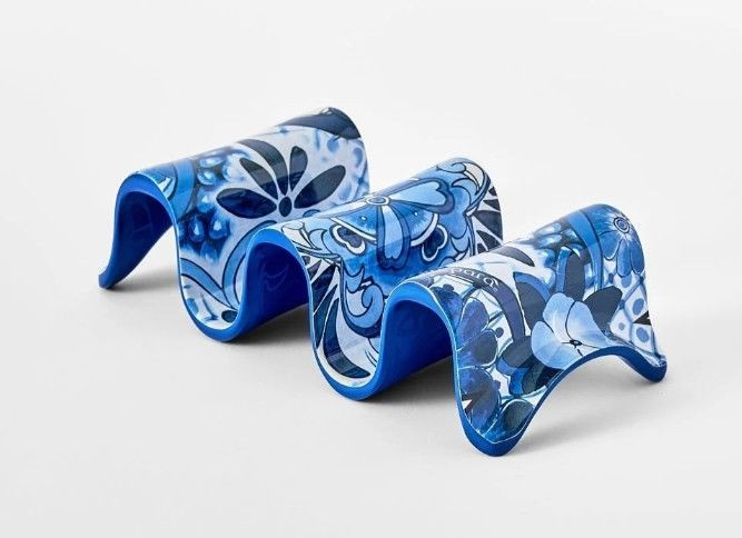 Prepara Taco Holder Blue