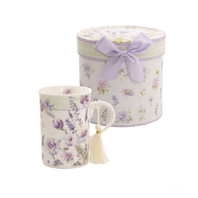 Gift Set - Mug Rose & Lavender