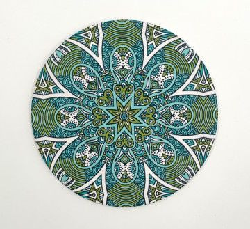 Ceramic Trivet - Multi Round (114611) (115251)