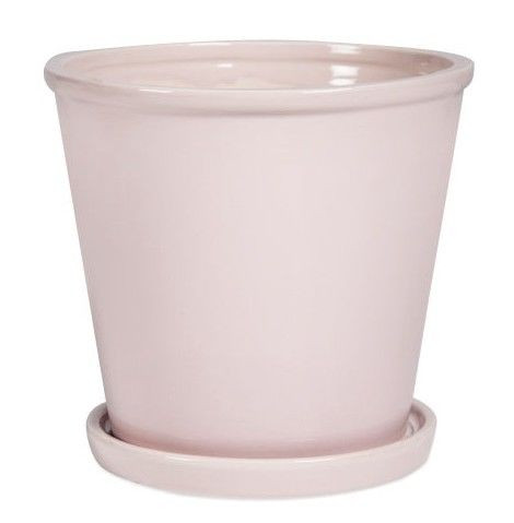 Pot - Kaba W/Saucer Blush 18cm
