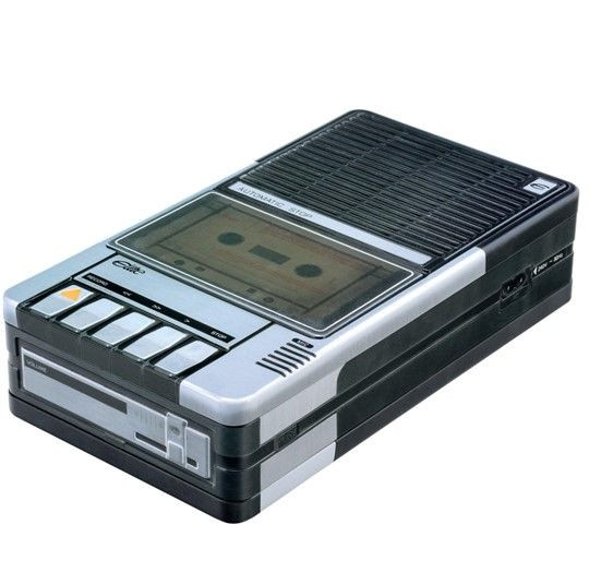 Tin - Vintage Cassette Recorde