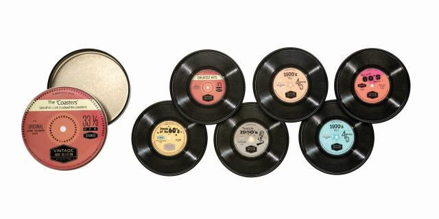 Coasters - Vintage Audio Set 6