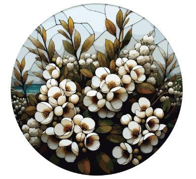 Stained Glass Hanger - Manuka