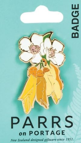 Badge - Coloured Manuka & Kowh