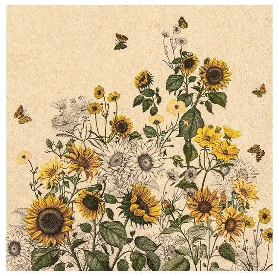 Napkins - Sunflower Field