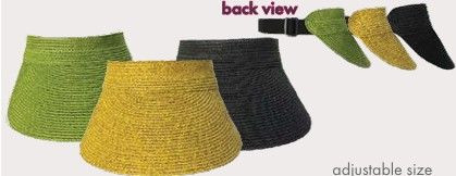 Hat - HP2631 Kiwi Visor Ladies