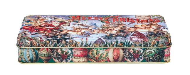Tin - Christmas Small Rectangl