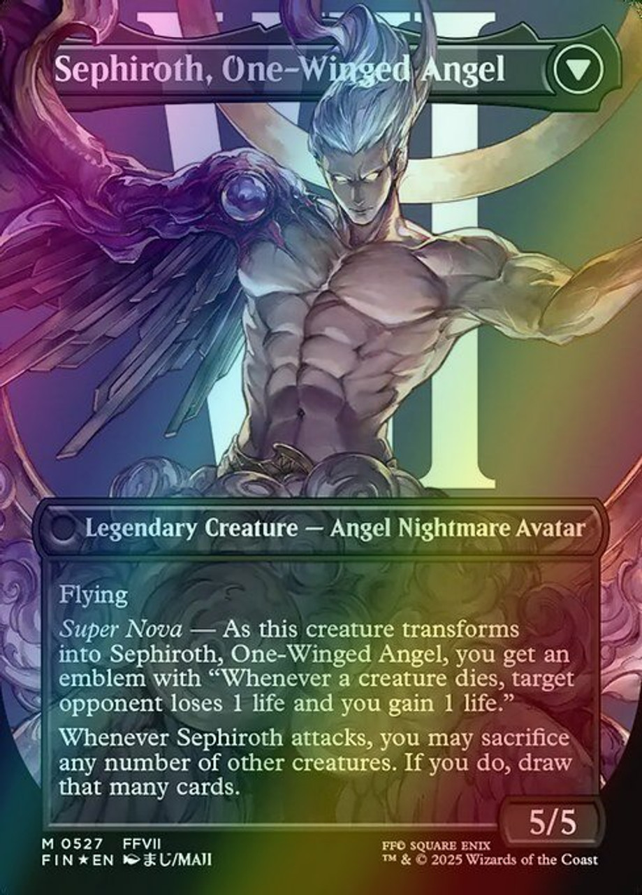 Sephiroth, Fabled SOLDIER // Sephiroth, One-Winged Angel