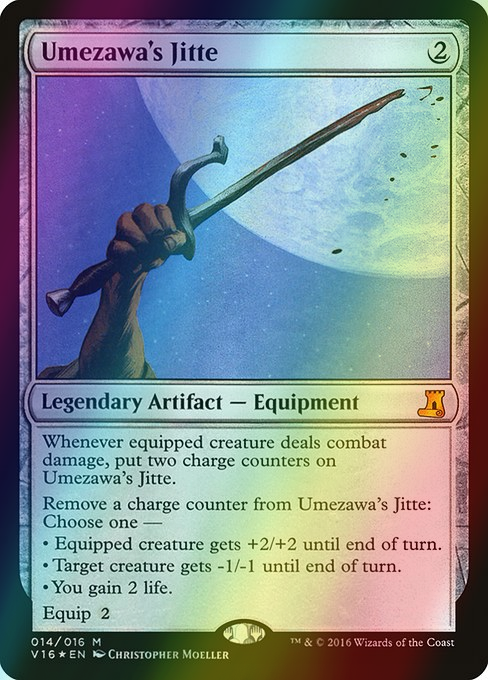 Umezawa's Jitte (14) (foil, V16) - El Ojo de Ugin