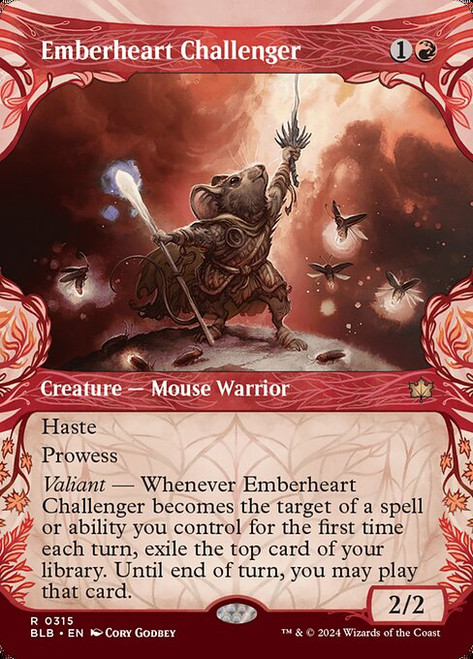 Emberheart Challenger (Borderless - 315) (BLB) Emberheart Challenger (Borderless - 315) (BLB)