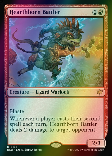 Hearthborn Battler (139) (foil, BLB)