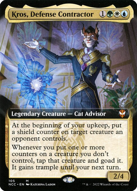 Kros, Defense Contractor (Extended Art - 105) (NCC)