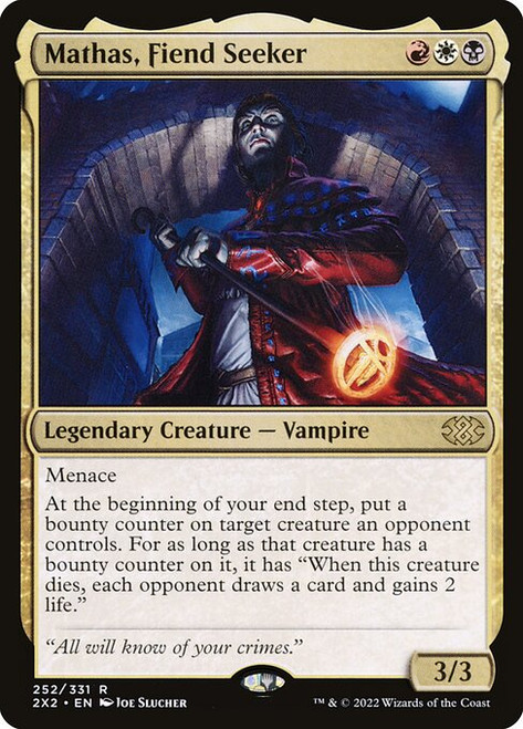 Mathas, Fiend Seeker (252) (2X2)