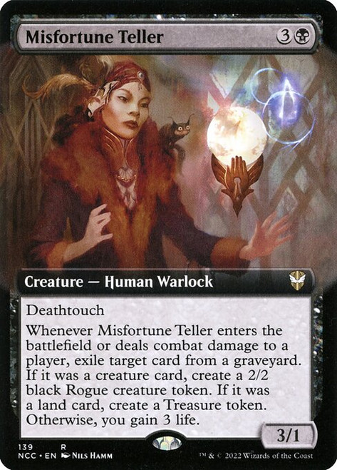 Misfortune Teller (Extended Art - 139) (NCC)