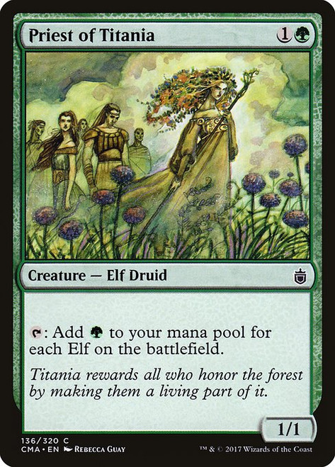 Priest of Titania (136) (CMA) Priest of Titania (136) (CMA)