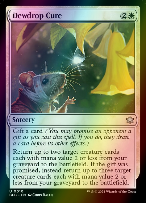 Dewdrop Cure (10) (foil, BLB) Dewdrop Cure (10) (foil, BLB)