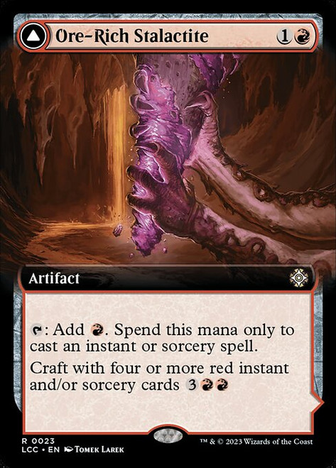 Ore-Rich Stalactite // Cosmium Catalyst (Extended Art - 23) (LCC)