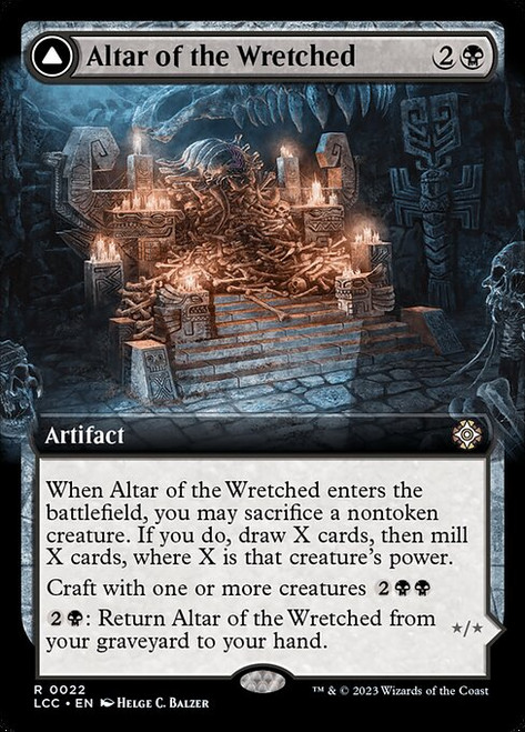 Altar of the Wretched // Wretched Bonemass (Extended Art - 22) (LCC)