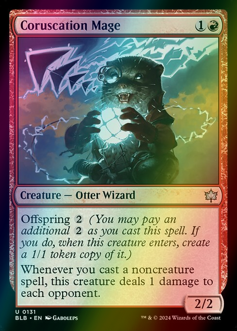 Coruscation Mage (131) (foil, BLB) Coruscation Mage (131) (foil, BLB)