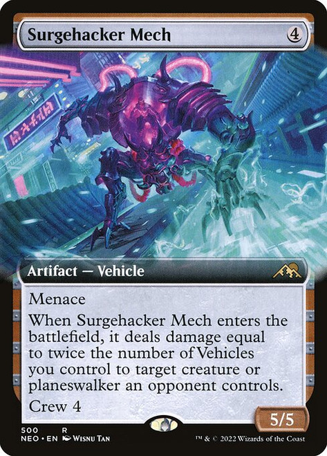 Surgehacker Mech (Extended Art - 500) (NEO)