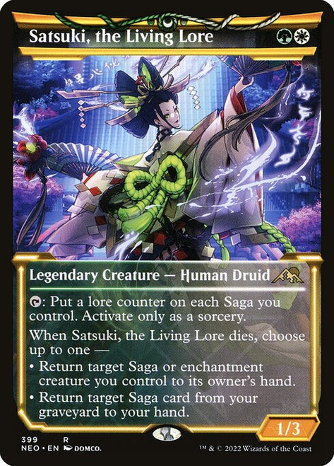 Satsuki, the Living Lore (Showcase - 399) (NEO)