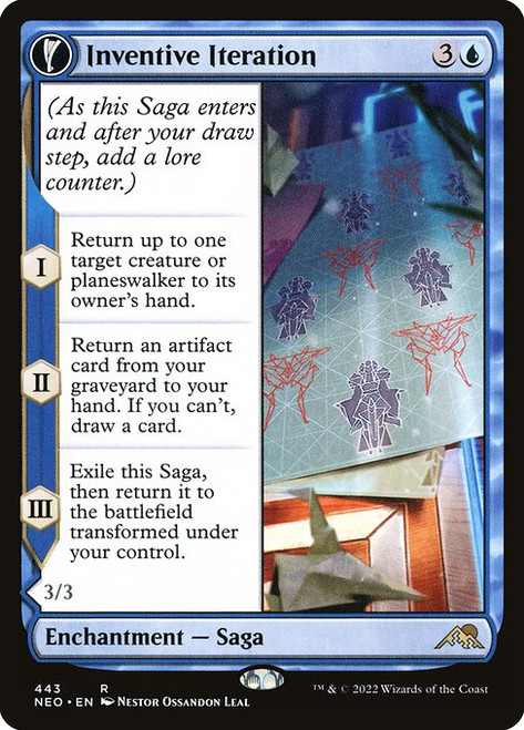 Inventive Iteration // Living Breakthrough (Extended Art - 443) (NEO)