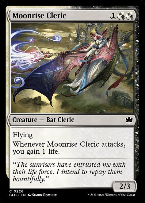 Moonrise Cleric (226) (BLB)